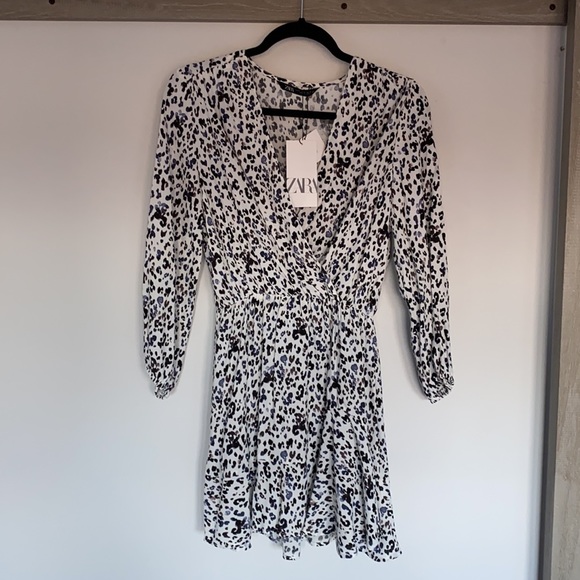 Printed Mini Dress Size S NWT - Picture 6 of 9